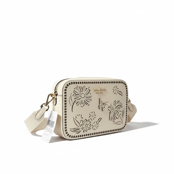 NWT Kate Spade Madison Perforated Crossbody Camera Bag - Picture 2 of 7
